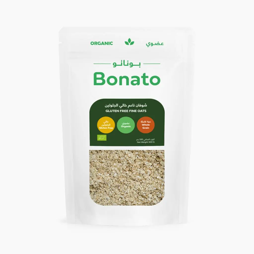 شوفان ناعم خالي الجلوتين عضوي